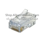 سوکت شبکه RJ45 Cat5 Cat6 UTP